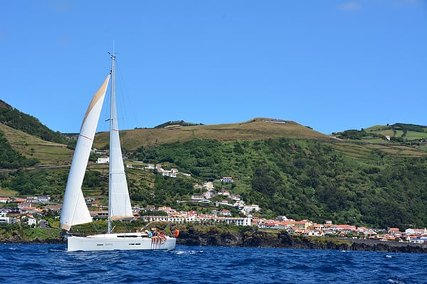 navigation Açores skippers.ch